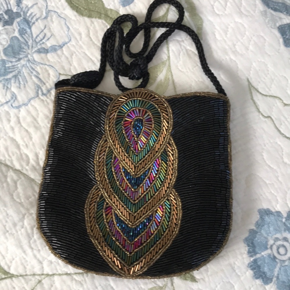 Art Deco style beaded evening bag